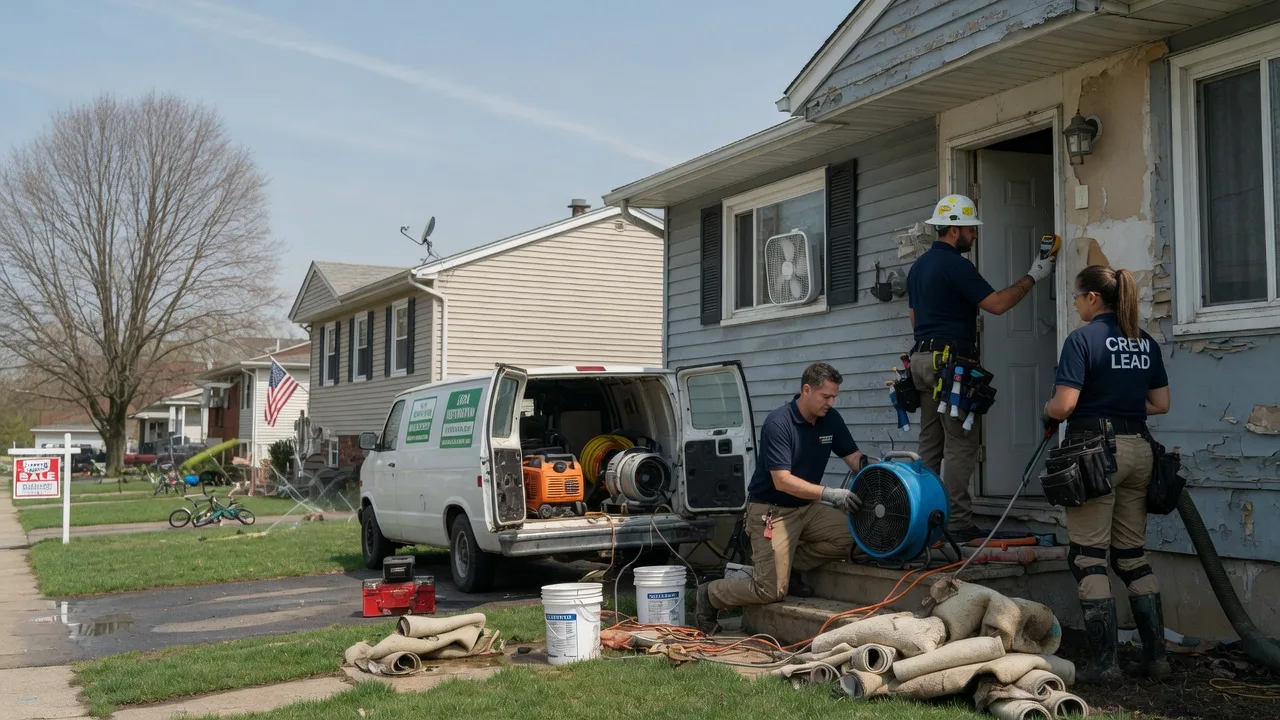 Flood Cleanup in Argyle, TX near me