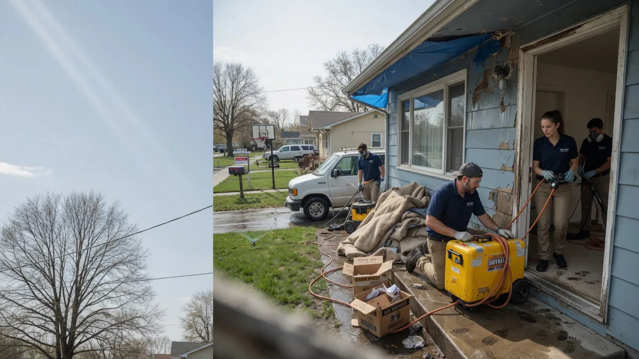 Basement Flood Cleanup in Argyle, TX near me